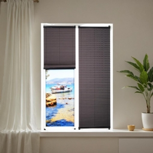 5M Düz Antresit Plise perde